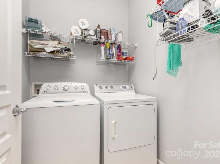 31470 Royal Tern Lane, Indian Land, SC 29707.  MLS# CAR4254598, YatesRealty ID 11317. Laundry room.