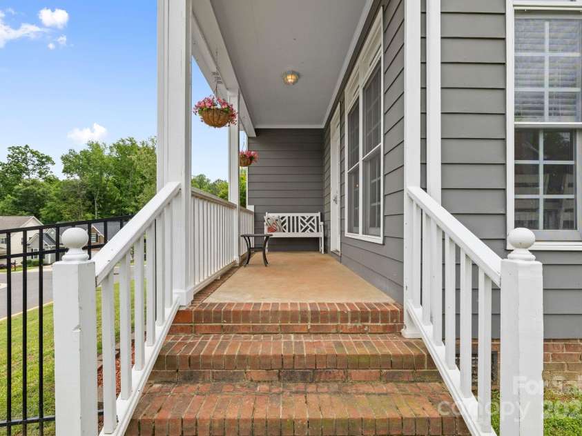 1358 Colwick Lane, Rock Hill, SC 29732.  MLS# CAR4249276, YatesRealty ID 11318. Convenient side porch