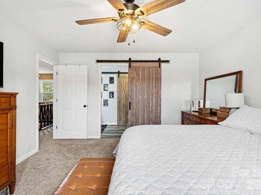 3361 47th Avenue Place, Hickory, NC 28601.  MLS# CAR4350708, YatesRealty ID 11323. Primary Bedroom-previously furnished
