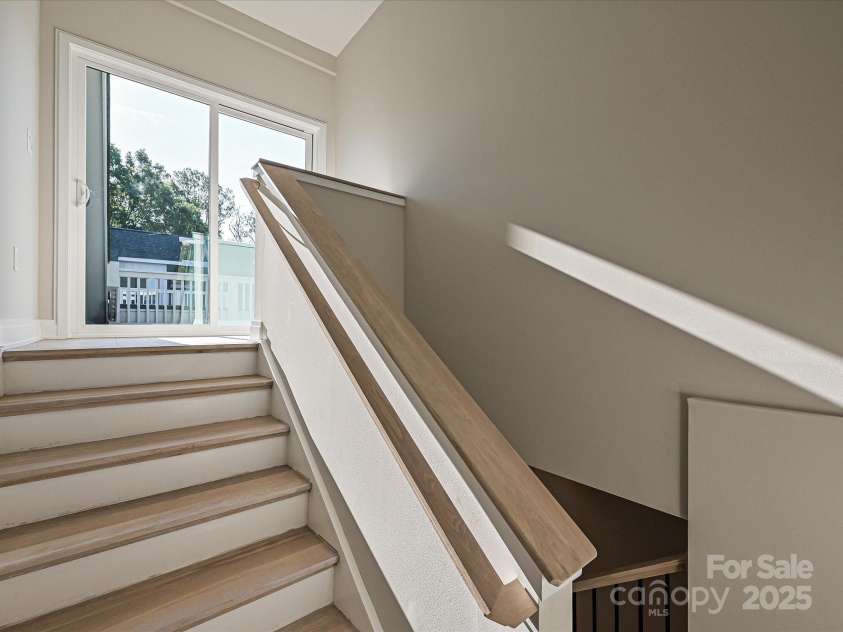4121 Selwyn Walk Court, Charlotte, NC 28209.  MLS# CAR4237040, YatesRealty ID 11323. Stairs to Terrace