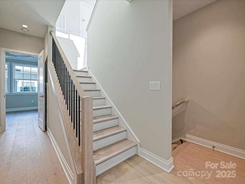 4121 Selwyn Walk Court, Charlotte, NC 28209.  MLS# CAR4237040, YatesRealty ID 11323. Stairs to Terrace off of Third Floor Bedrooms