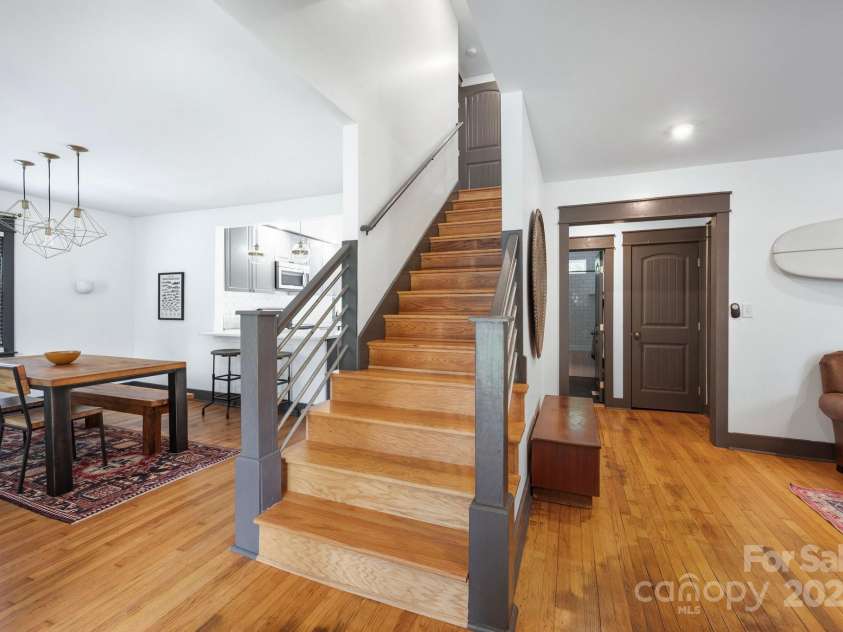 81 Bear Creek Road, Asheville, NC 28806.  MLS# CAR4253442, YatesRealty ID 11325. Handsomely Painted Woodwork