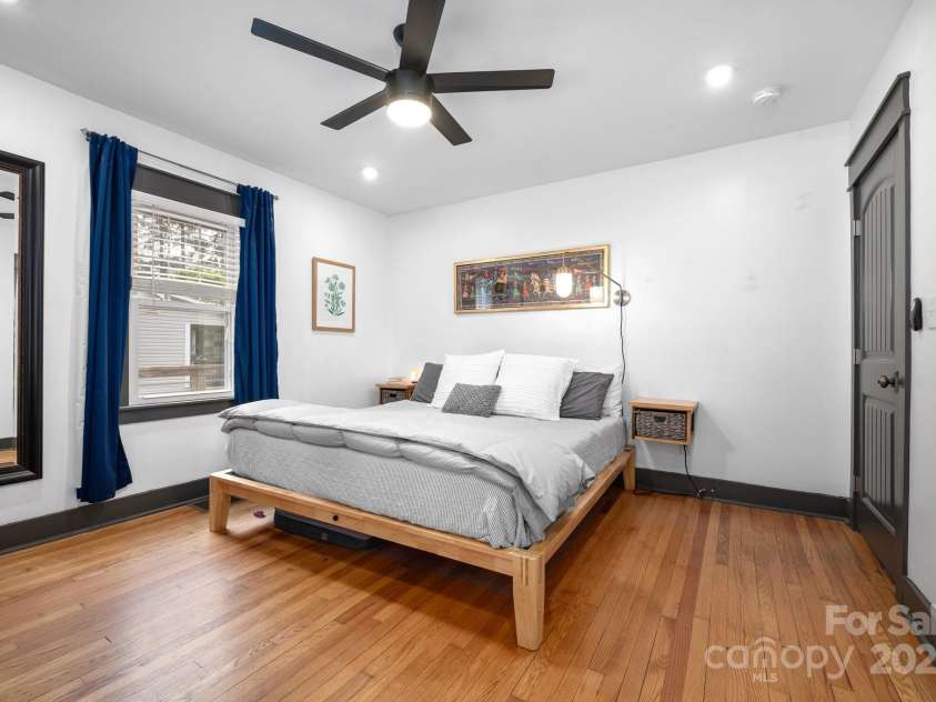 81 Bear Creek Road, Asheville, NC 28806.  MLS# CAR4253442, YatesRealty ID 11325. Primary Bedroom on Main Floor