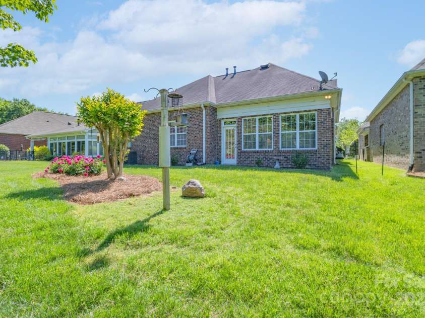 11008 Round Rock Road, Charlotte, NC 28277.  MLS# CAR4251627, YatesRealty ID 11333. Rear Yard and Exterior