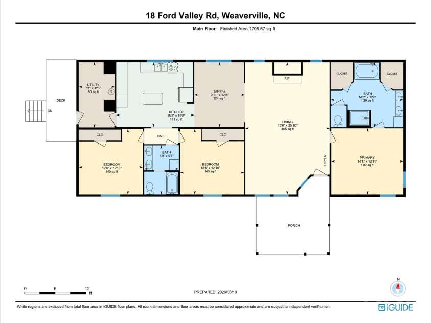 18 Ford Valley Road, Weaverville, NC 28787.  MLS# CAR4355103, YatesRealty ID 11338. 