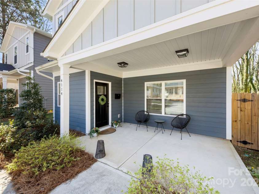 4114 Rutgers Avenue, Charlotte, NC 28206.  MLS# CAR4233016, YatesRealty ID 11341. 