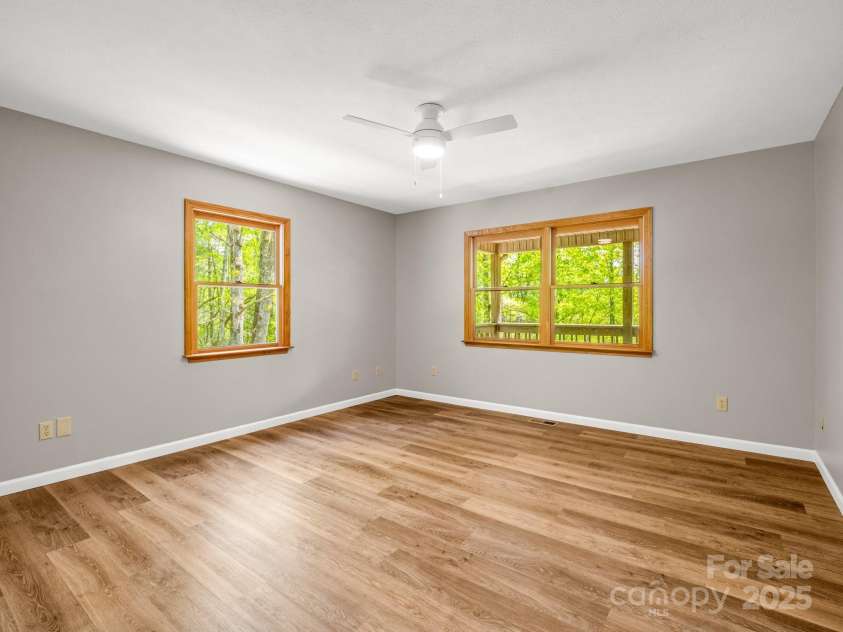 2304 Mountain Page Road, Saluda, NC 28773.  MLS# CAR4319701, YatesRealty ID 11346. Main level BEDROOM 2