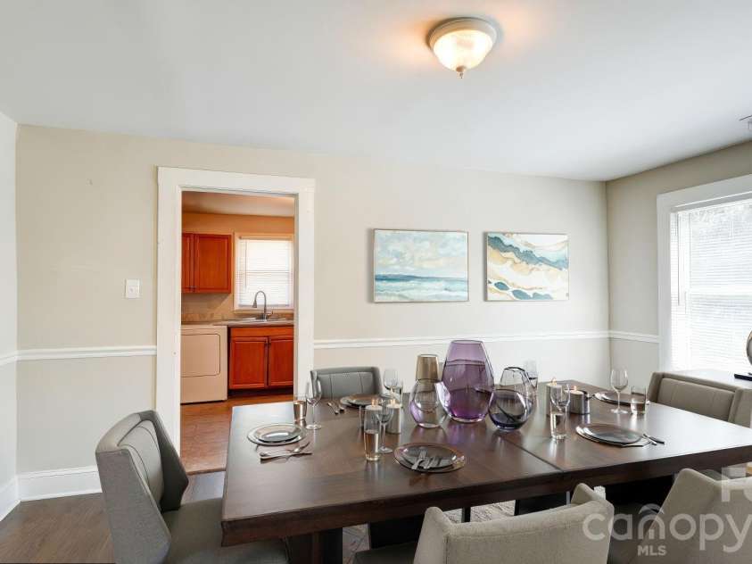 312 & 314 Charlotte Avenue, Mount Holly, NC 28120.  MLS# CAR4358116, YatesRealty ID 11357. Dining Room Unit 312