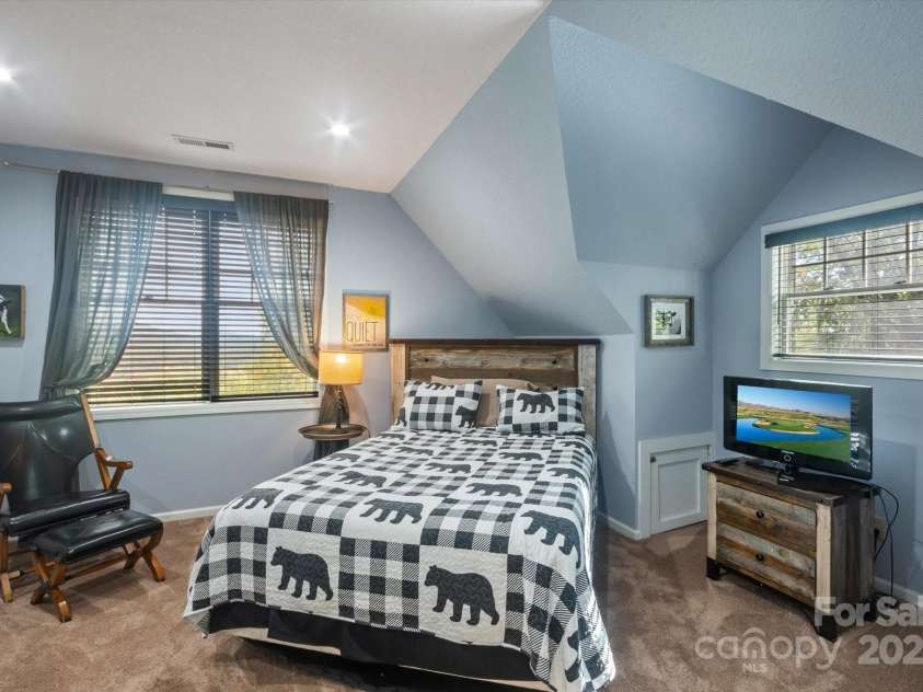 94 Davey Crockett Road, Fairview, NC 28730.  MLS# CAR4310188, YatesRealty ID 11377. Bedroom 2