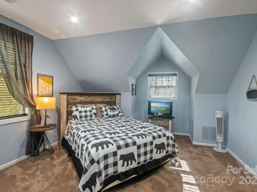 94 Davey Crockett Road, Fairview, NC 28730.  MLS# CAR4310188, YatesRealty ID 11377. Bedroom 2