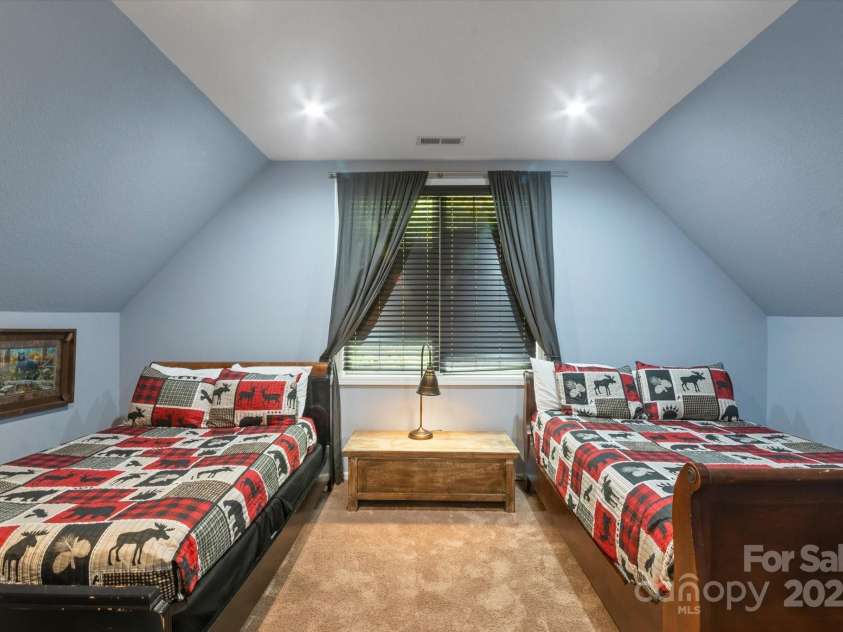 94 Davey Crockett Road, Fairview, NC 28730.  MLS# CAR4310188, YatesRealty ID 11377. Bedroom 3