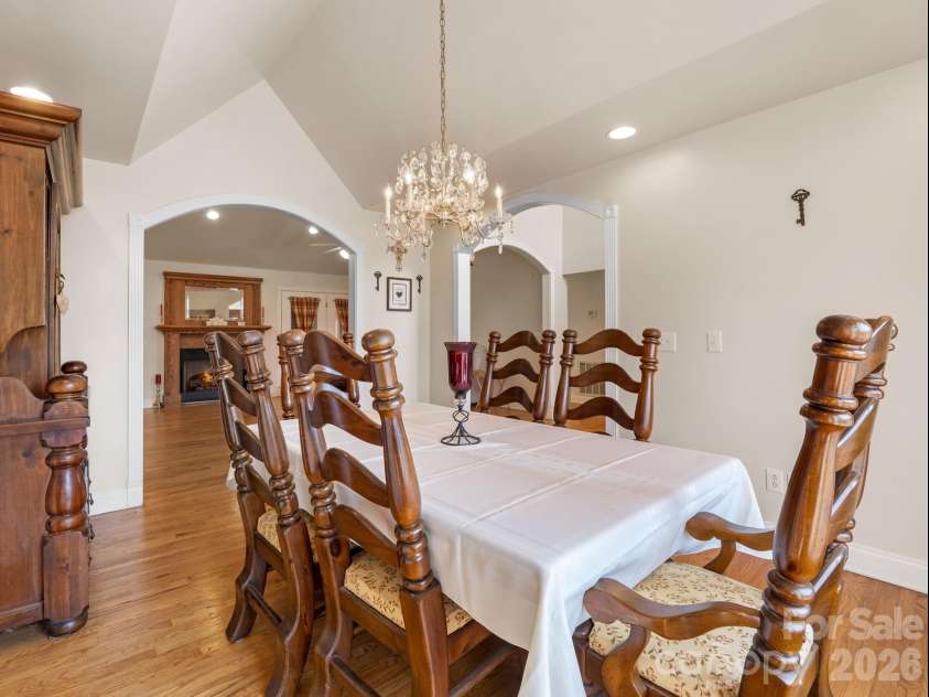 92 Rodaeo Drive, Columbus, NC 28722.  MLS# CAR4331435, YatesRealty ID 11383. Dining room