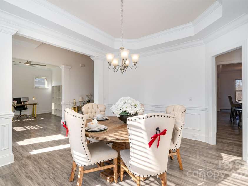 14018 Promenade Drive, Huntersville, NC 28078.  MLS# CAR4216690, YatesRealty ID 11390. Formal dining room
