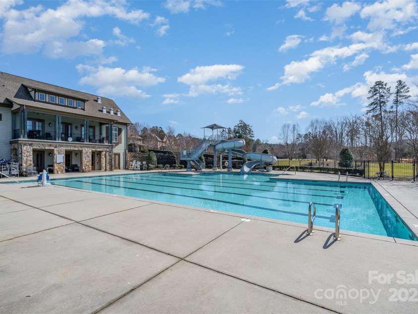 14018 Promenade Drive, Huntersville, NC 28078.  MLS# CAR4216690, YatesRealty ID 11390. Sparkling pool