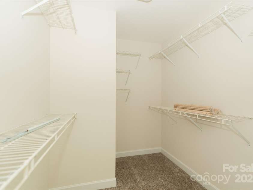 4410 Laurel Twig Court, Charlotte, NC 28215.  MLS# CAR4251605, YatesRealty ID 11395. Primary Bedroom Closet