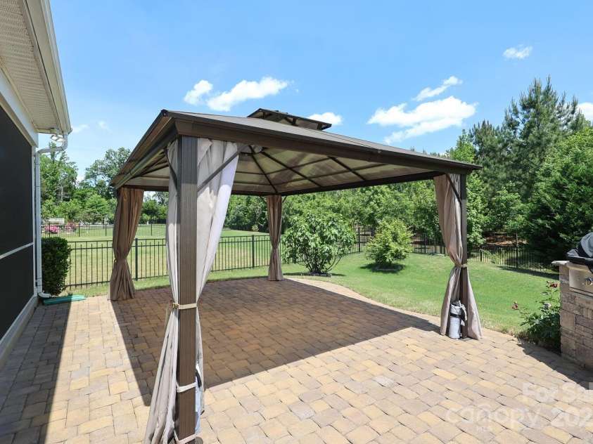 309 Kentmere Lane, Clover, SC 29710.  MLS# CAR4252568, YatesRealty ID 11398. Patio Gazebo