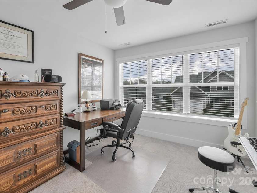 22 Hyde Park Place, Arden, NC 28704.  MLS# CAR4239022, YatesRealty ID 11411. Third Bedroom Has Lots of Windows