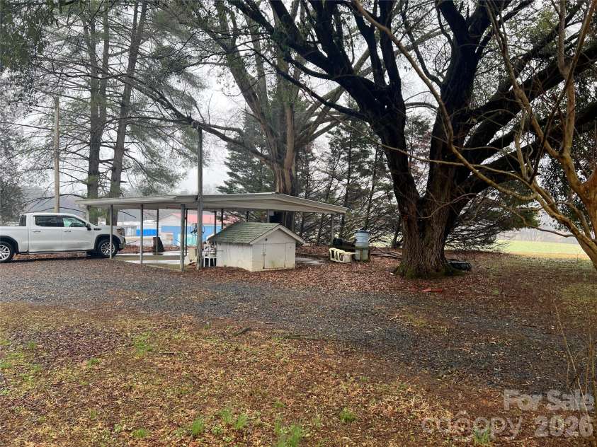 32646 Bridge Road, Mount Pleasant, NC 28124.  MLS# CAR4366203, YatesRealty ID 11419. Detached three bay carport.