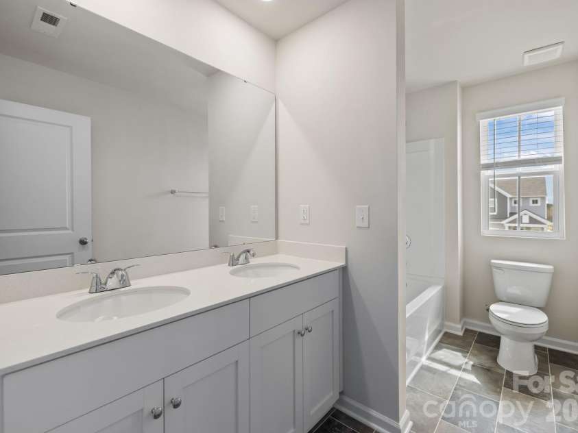 1253 Marble Passage, Richburg, SC 29729.  MLS# CAR4354138, YatesRealty ID 11430. Double vanity in hallbath