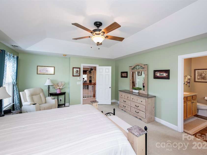 739 Ivy Trail Way, Fort Mill, SC 29715.  MLS# CAR4245330, YatesRealty ID 11431. Primary Bedroom