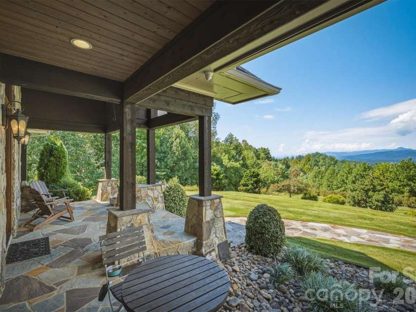 1638 Johns Ridge Parkway, Lenoir, NC 28645.  MLS# CAR4365169, YatesRealty ID 11432. View from front porch