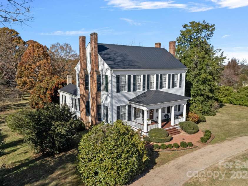 104 Leslie Loop, Mooresville, NC 28115.  MLS# CAR4195674, YatesRealty ID 11464. A beautiful representation of a transitional Federal Greek Revival with local provenance!