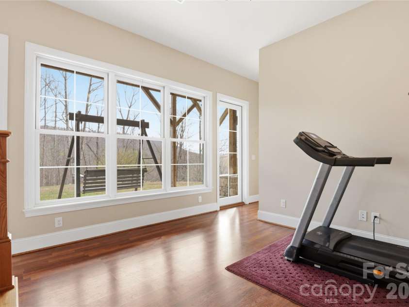 1084 Rocky Headwaters Road, Moravian Falls, NC 28654.  MLS# CAR4360942, YatesRealty ID 11468. Lower Level Flex Space