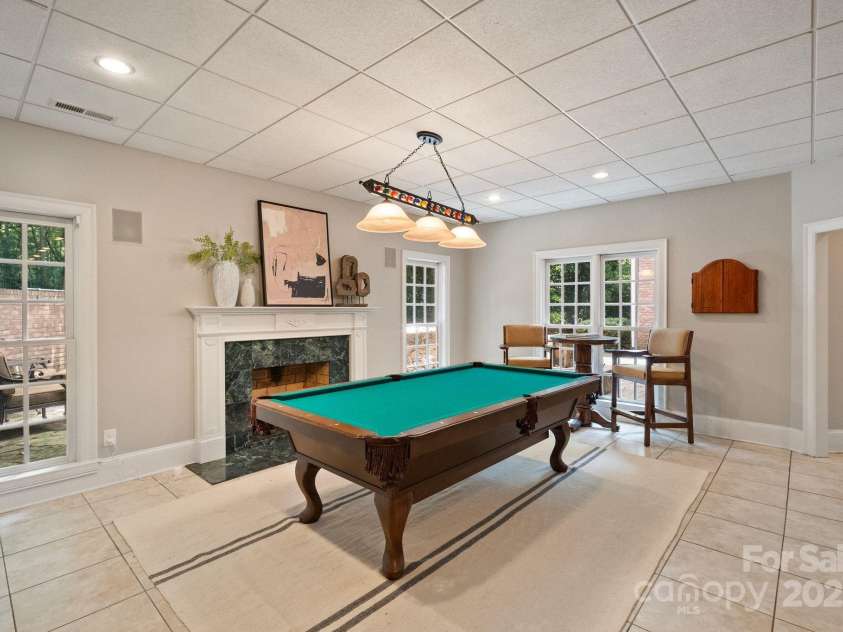 3819 Gleneagles Road, Charlotte, NC 28210.  MLS# CAR4245080, YatesRealty ID 11468. Game Room