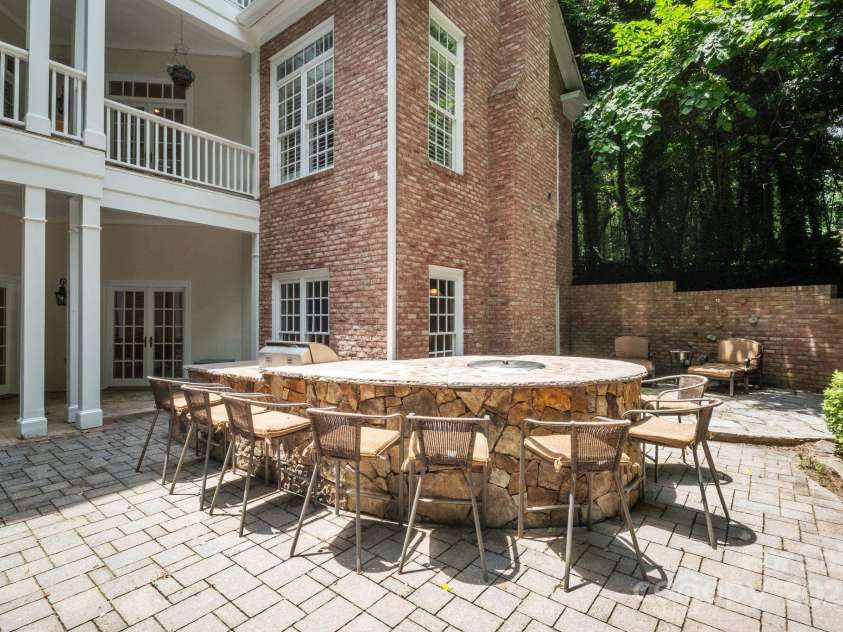 3819 Gleneagles Road, Charlotte, NC 28210.  MLS# CAR4245080, YatesRealty ID 11468. Patio Area