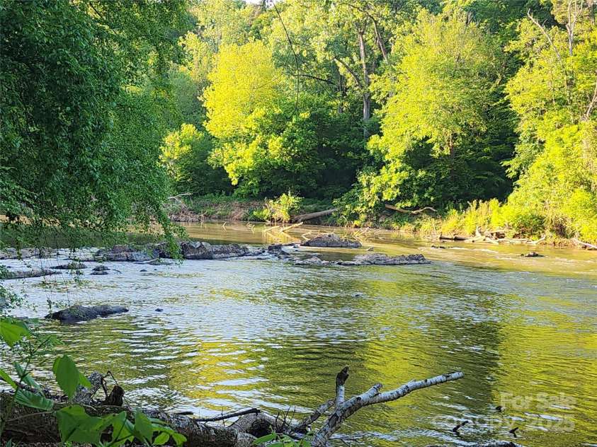 1219 Catawba Run Road, Lowell, NC 28098.  MLS# CAR4235469, YatesRealty ID 11469. River view from the cul-de-sac