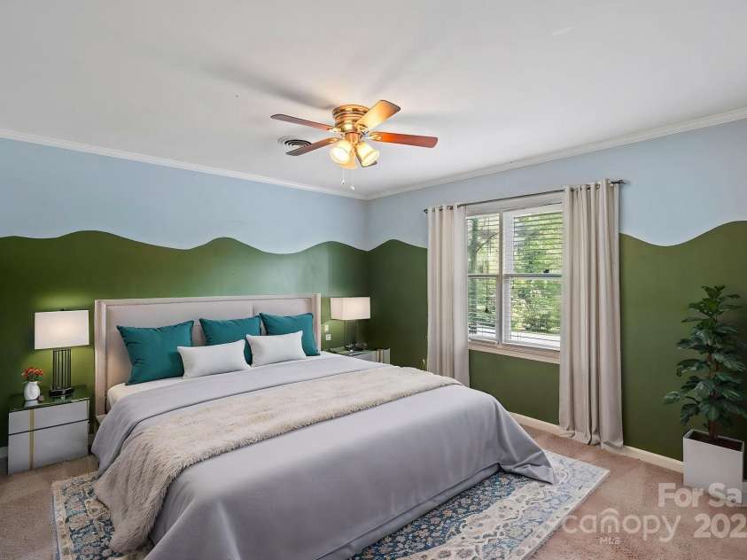 836 Meadowlark Drive, Rock Hill, SC 29732.  MLS# CAR4250285, YatesRealty ID 11471. Bedroom 3 upstairs (virtually staged)