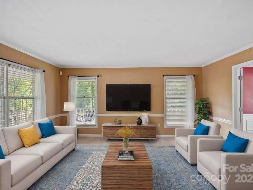 836 Meadowlark Drive, Rock Hill, SC 29732.  MLS# CAR4250285, YatesRealty ID 11471. Living room (virtually staged)