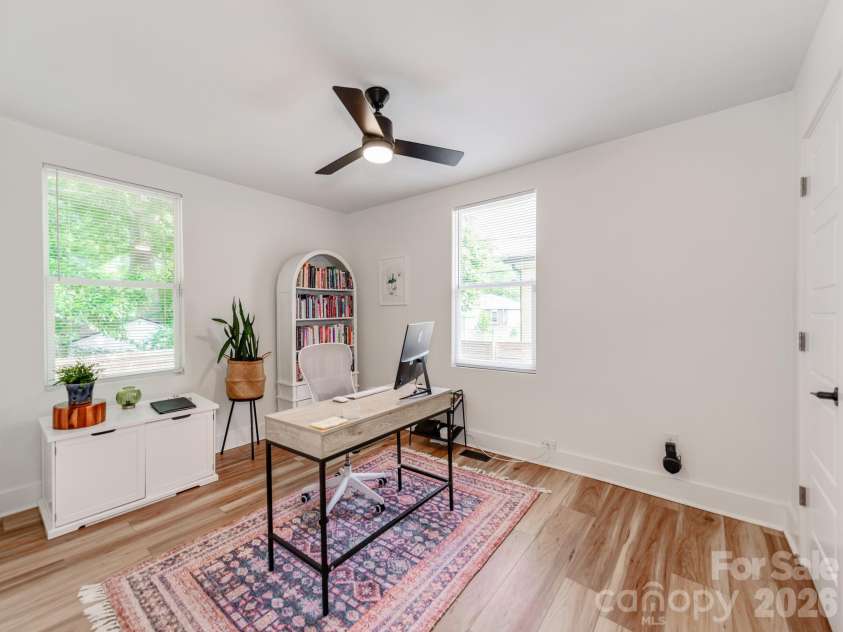 1817 Rush Wind Drive, Charlotte, NC 28206.  MLS# CAR4354080, YatesRealty ID 11474. Office/3rd bedroom
