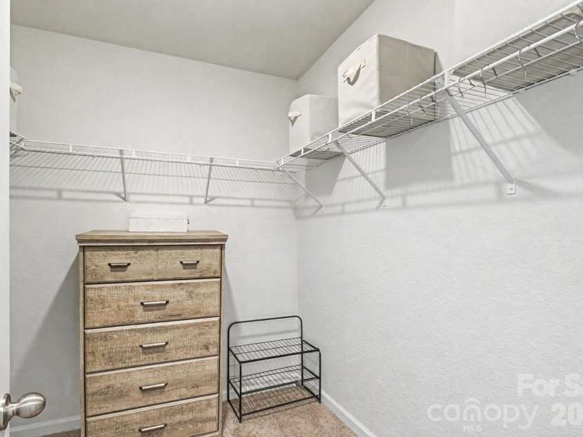 2215 Transatlantic Avenue, Charlotte, NC 28215.  MLS# CAR4349079, YatesRealty ID 11478. Primary closet