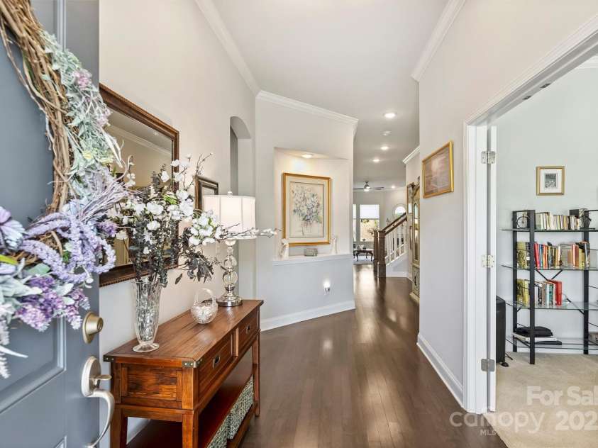 10378 Ambercrest Court, Huntersville, NC 28078.  MLS# CAR4245929, YatesRealty ID 11487. Entry