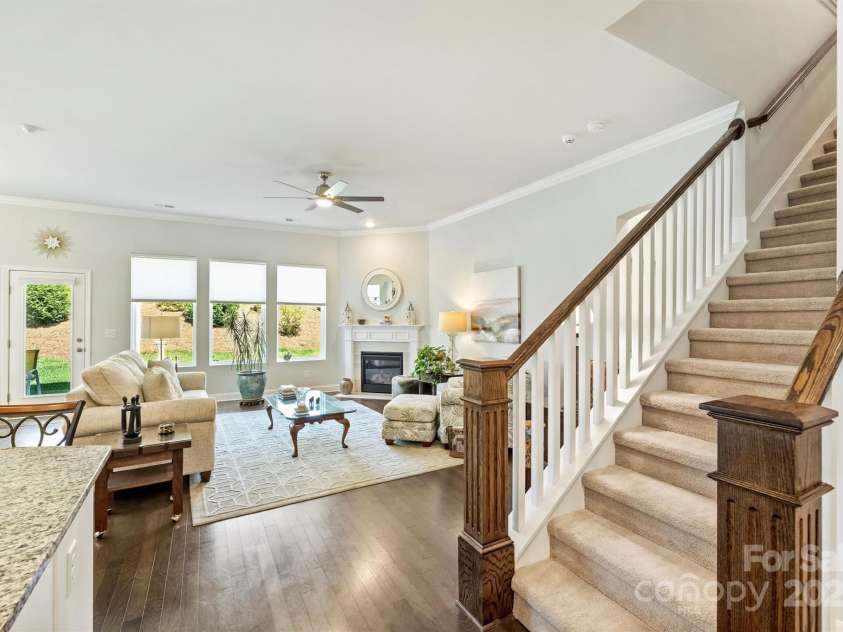 10378 Ambercrest Court, Huntersville, NC 28078.  MLS# CAR4245929, YatesRealty ID 11487. Greatroom
