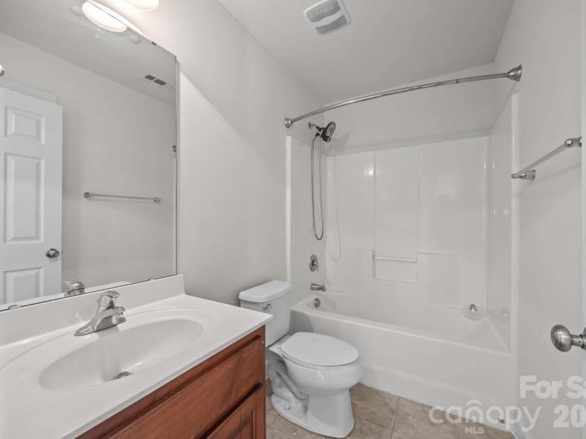 855 Juanita Drive, Concord, NC 28027.  MLS# CAR4337185, YatesRealty ID 11488. Secondary full bathroom 