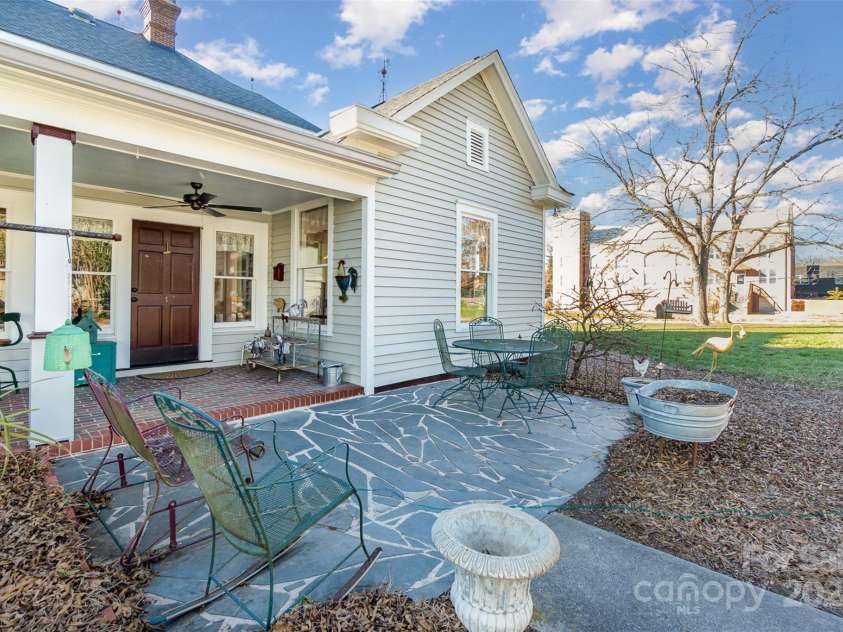318 Elm Street, Marshville, NC 28103.  MLS# CAR4205783, YatesRealty ID 11490. Back entrance