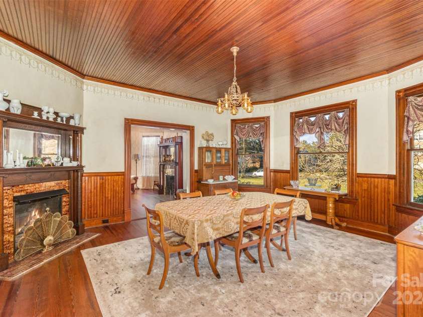 318 Elm Street, Marshville, NC 28103.  MLS# CAR4205783, YatesRealty ID 11490. Dining Room - fire virtually added