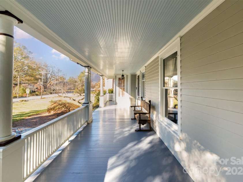 318 Elm Street, Marshville, NC 28103.  MLS# CAR4205783, YatesRealty ID 11490. Front Porch