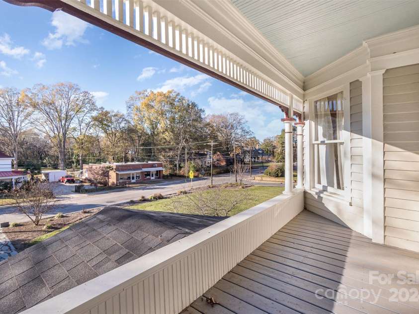 318 Elm Street, Marshville, NC 28103.  MLS# CAR4205783, YatesRealty ID 11490. Widows Balcony