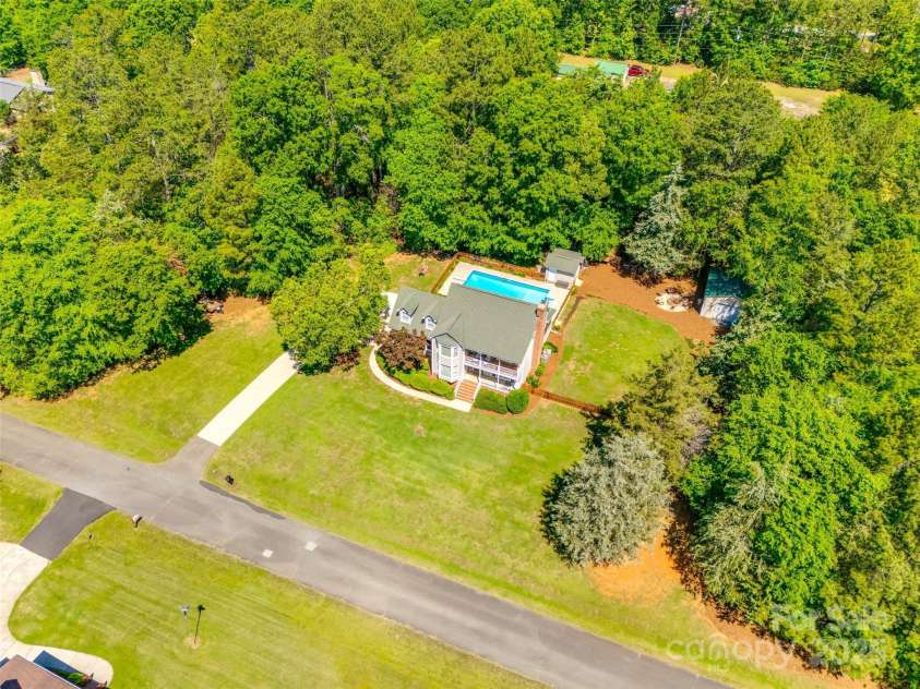 1355 Woodrun Court, Rock Hill, SC 29732.  MLS# CAR4256126, YatesRealty ID 11497. Aerial View
