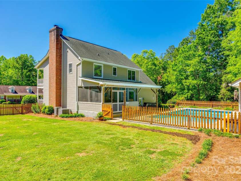 1355 Woodrun Court, Rock Hill, SC 29732.  MLS# CAR4256126, YatesRealty ID 11497. Back View