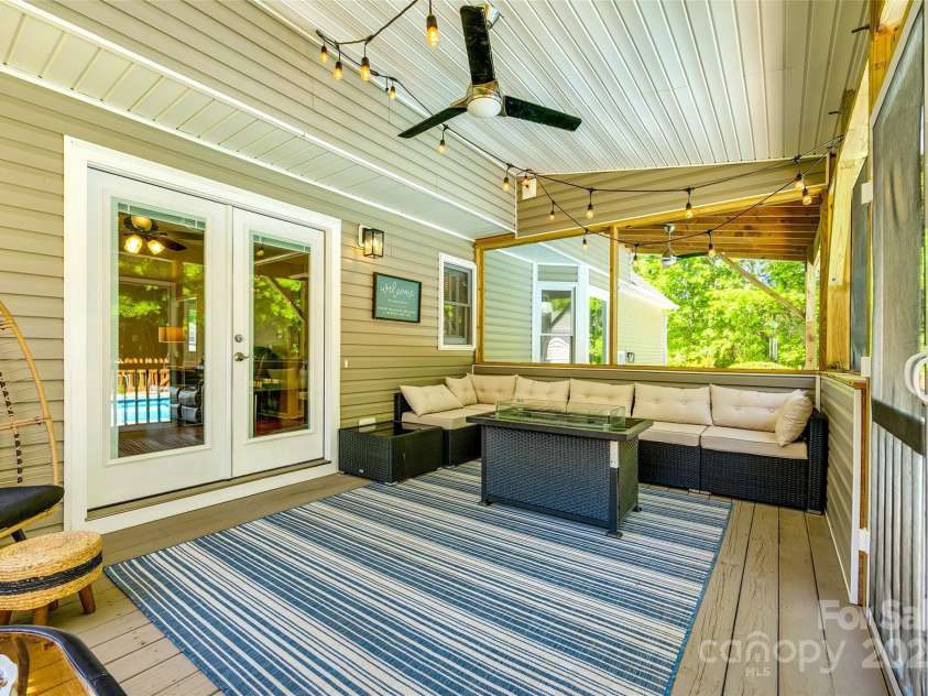 1355 Woodrun Court, Rock Hill, SC 29732.  MLS# CAR4256126, YatesRealty ID 11497. Screened in Porch