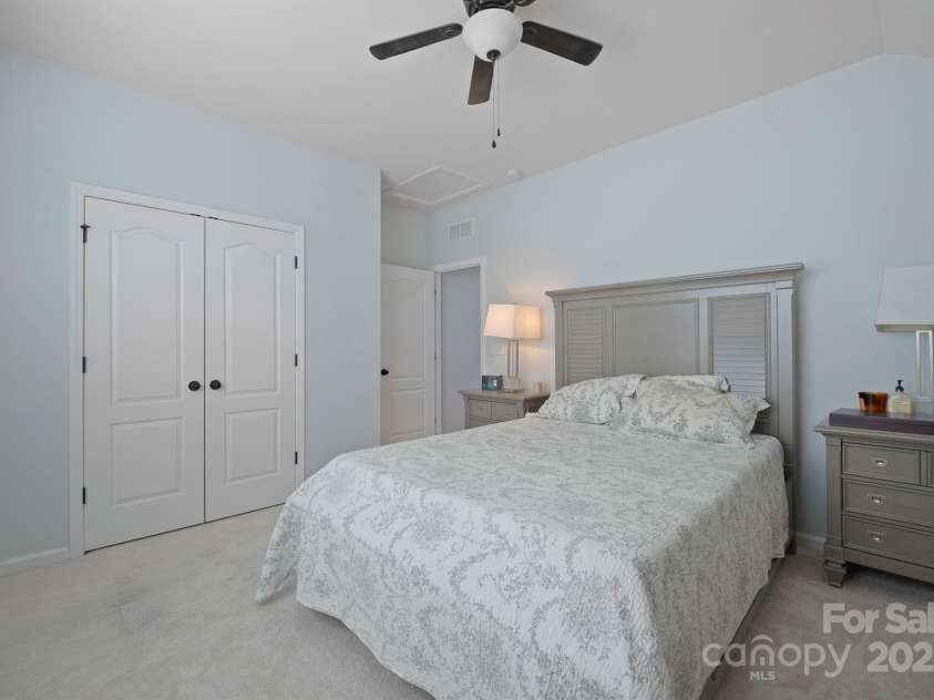 13115 Union Square Drive, Huntersville, NC 28078.  MLS# CAR4247415, YatesRealty ID 11499. Bedroom 4 upstairs with nice large closet