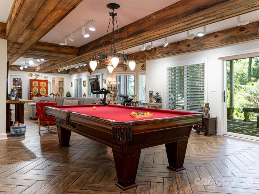 57 Old Hickory Trail, Hendersonville, NC 28739.  MLS# CAR4150896, YatesRealty ID 115. This space is also perfect for billiars