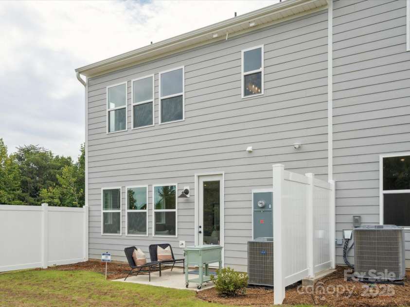 619 Webster Lane, Cramerton, NC 28032.  MLS# CAR4322006, YatesRealty ID 1150. Rear Exterior.  *Model Photos | Actual Finishes, Structural Selections, and Orientation May Vary.