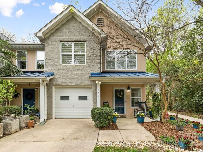3414 Chagall Court, Charlotte, NC 28205.  MLS# CAR4242832, YatesRealty ID 11515. 