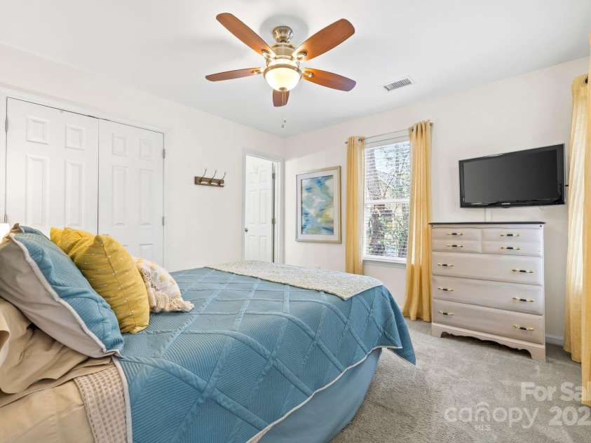 3414 Chagall Court, Charlotte, NC 28205.  MLS# CAR4242832, YatesRealty ID 11515. Bedroom 2