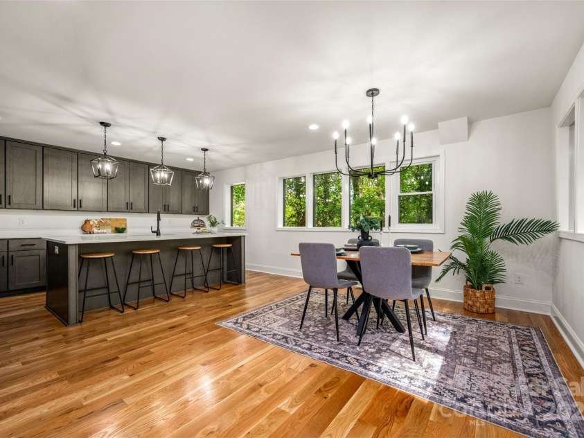 160 Lasae Lane, Tryon, NC 28782.  MLS# CAR4308669, YatesRealty ID 11520. Downstairs Kitchen